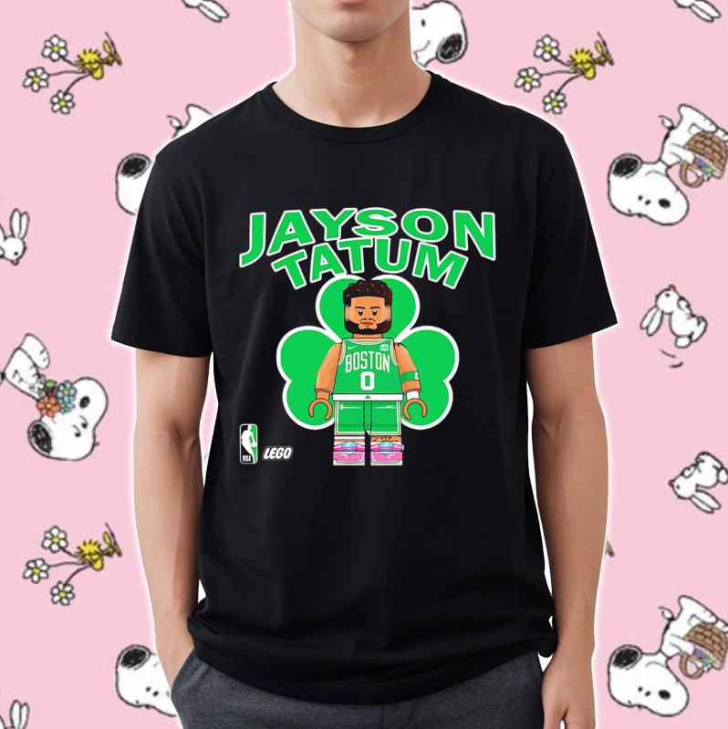 Jayson Tatum NBA Lego Boston Celtics T-Shirt