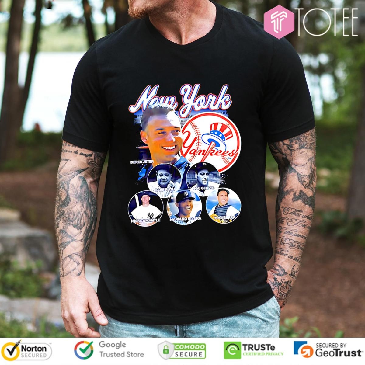 New York Yankees Hall Of Fame Legends T-shirt