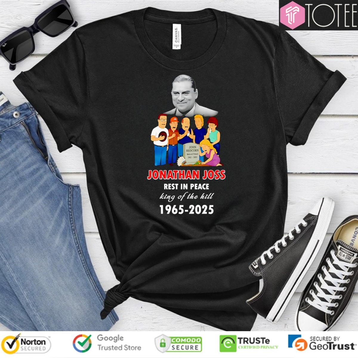 Rest In Peace Jonathan Joss 1965-2025 King Of The Hill T-shirt