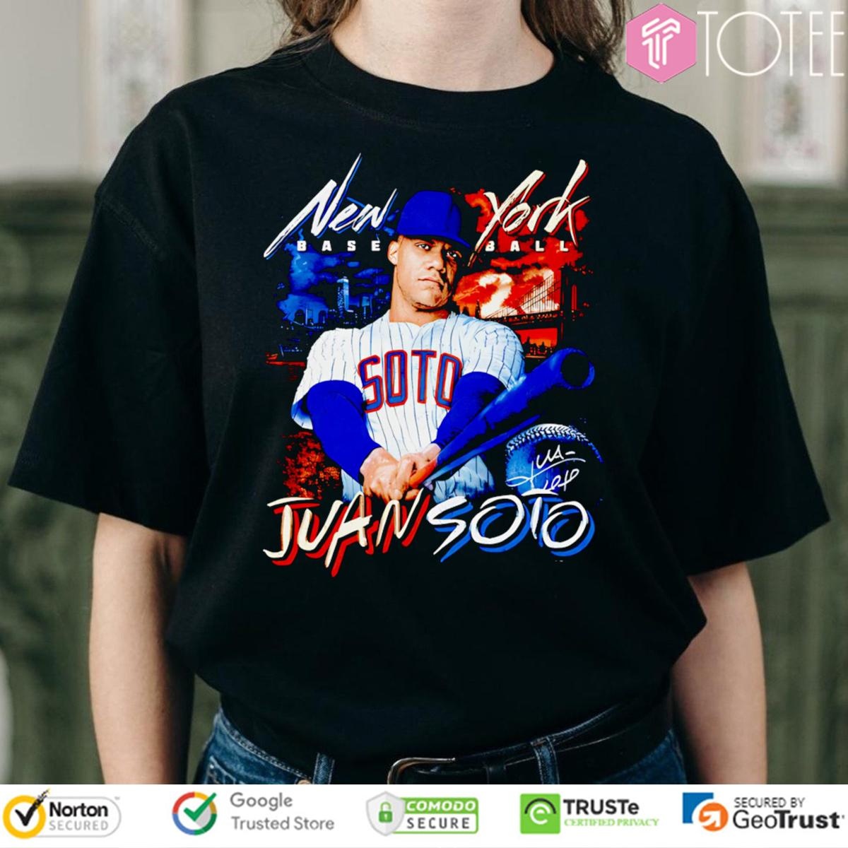 Juan Soto New York Mets Baseball Signature T-shirt