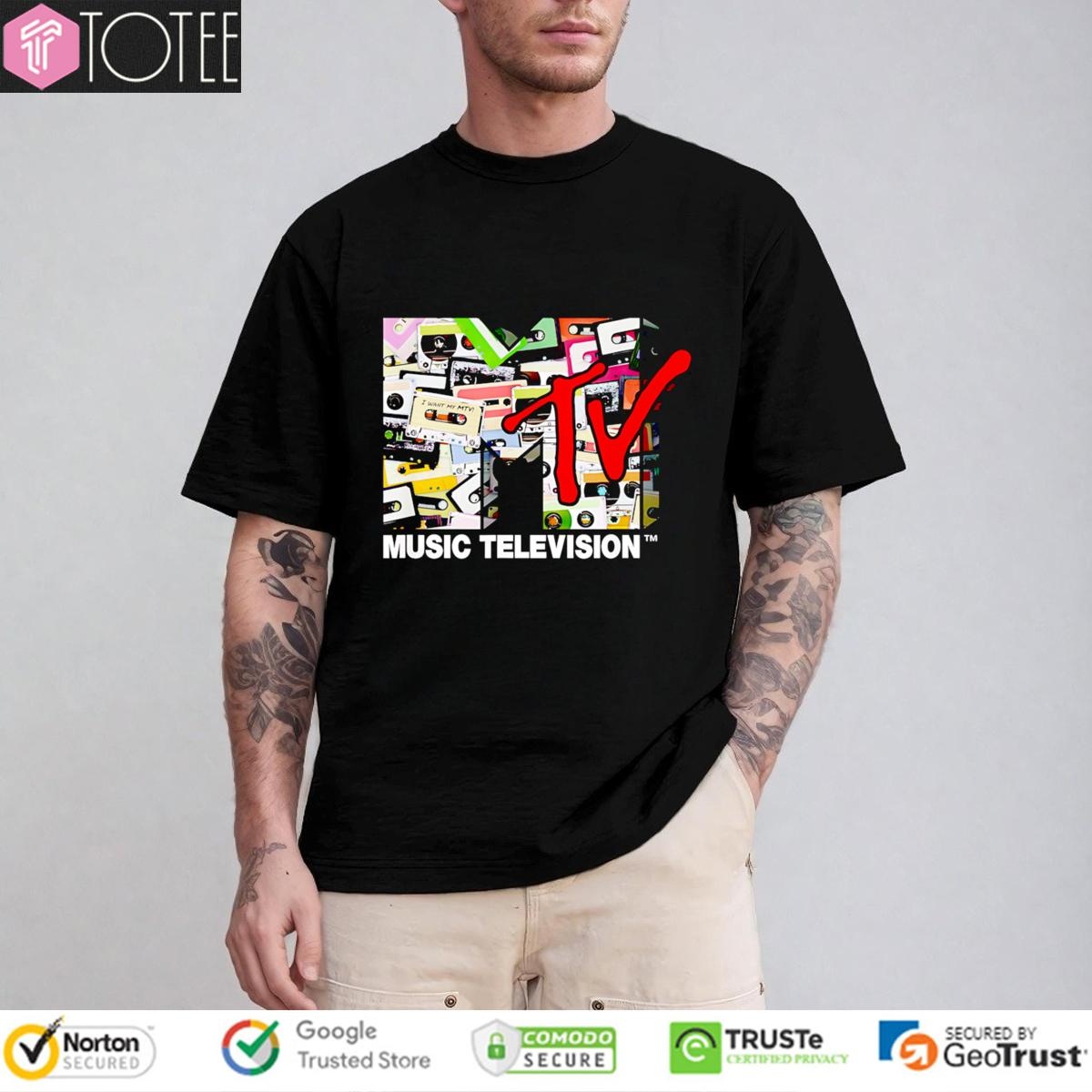 Music Television Mtv Logo T-shirt