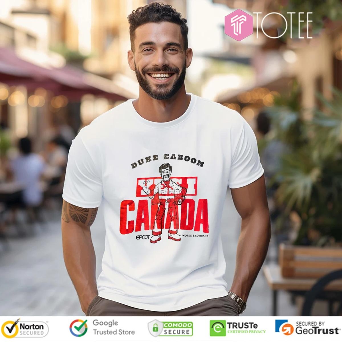Yes I Canada Epcot World Showcase Duke Caboom T-shirt