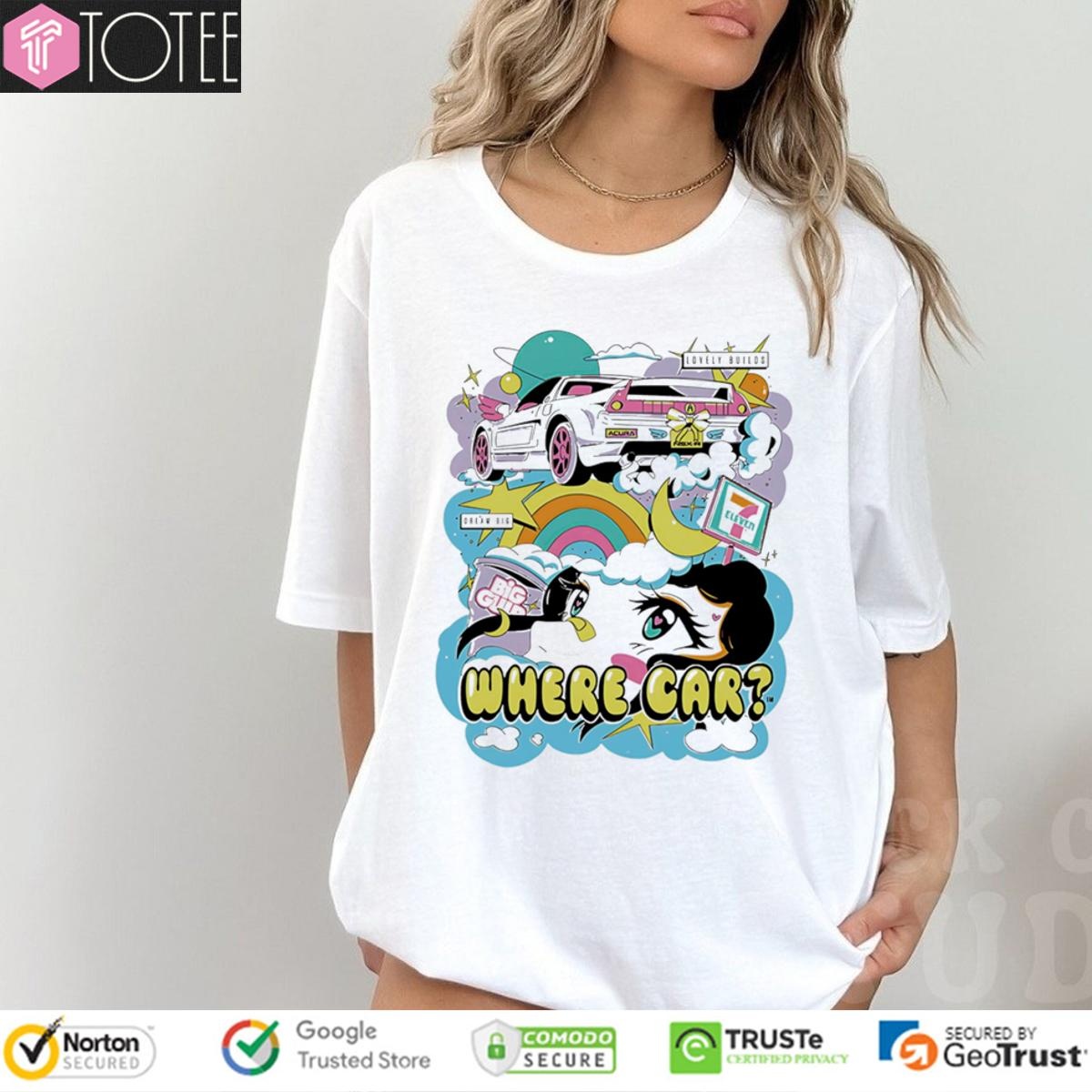 7 Eleven Where Car T-shirt