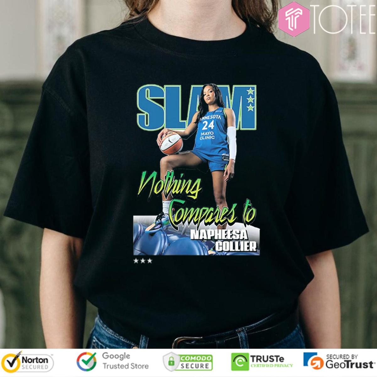 Slam Nothing Compares To Napheesa Collier T-shirt