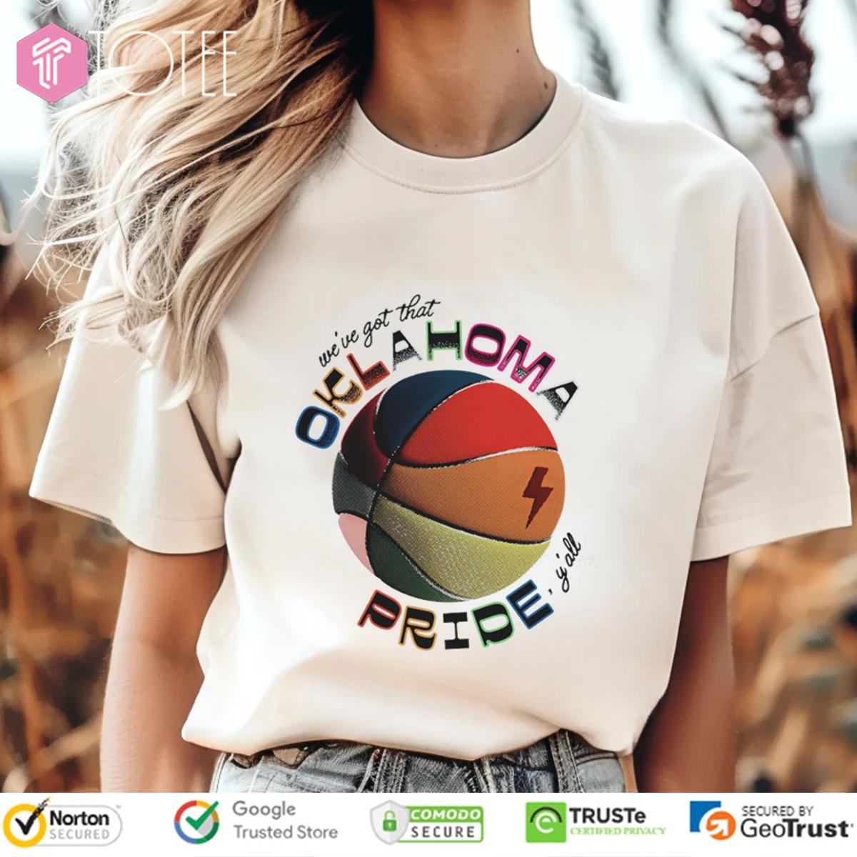 Were Got That Oklahoma City Thunder Lgbt Pride Yall T-shirt