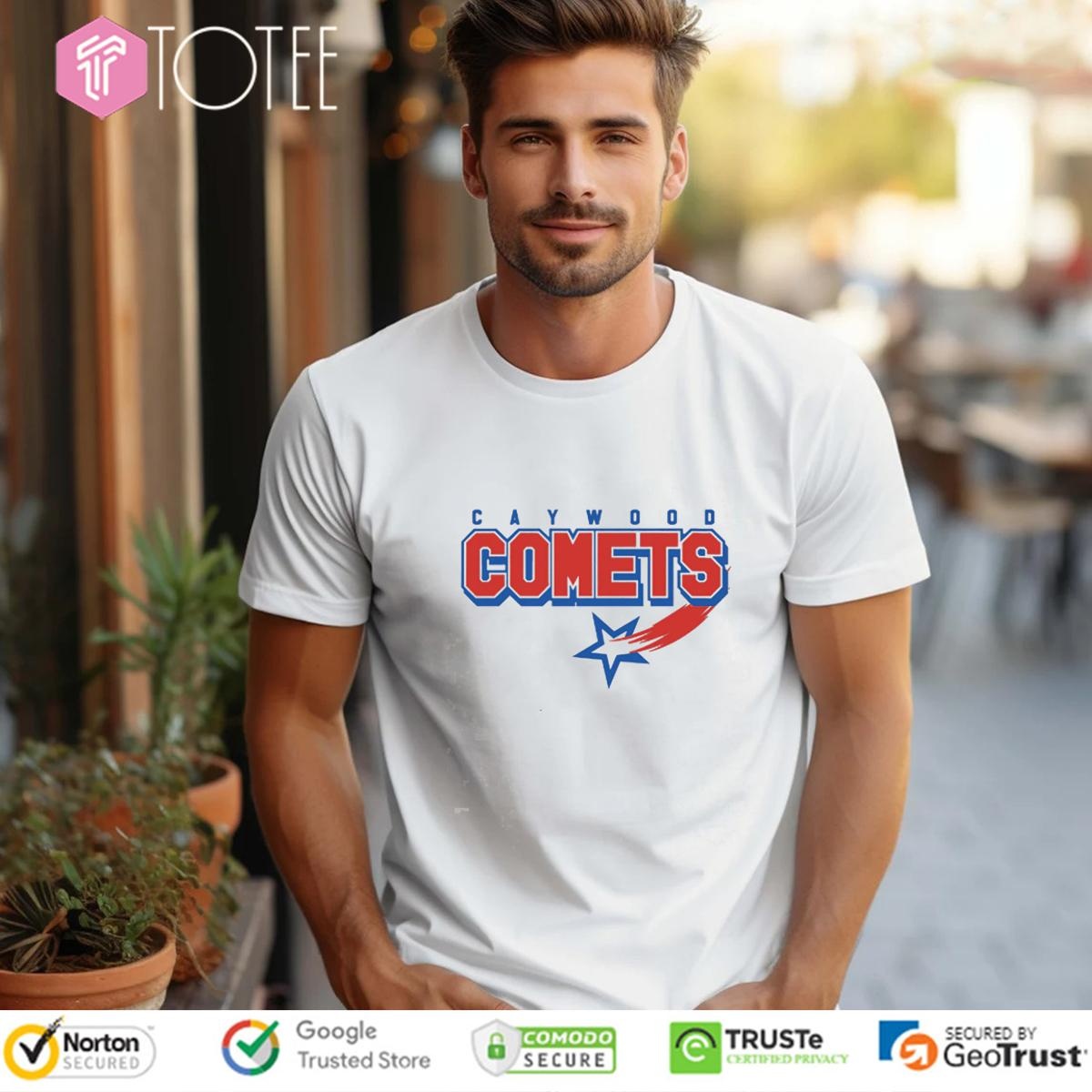 Caywood Comets Elementary School Logo T-shirt