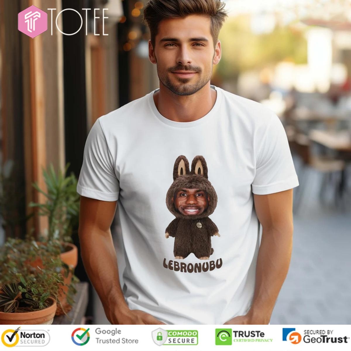 Lebronubu Parody Lebron James Labubu T-shirt