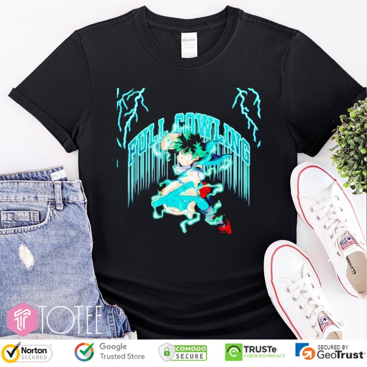 Midoriya Izuku Full Cowling My Hero Academia T-shirt