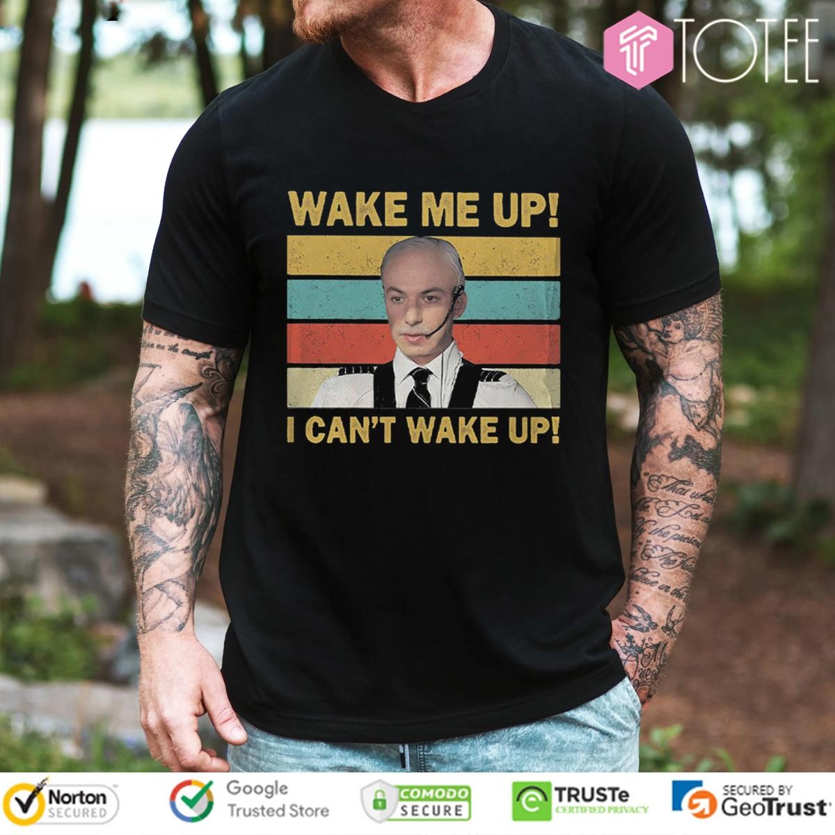 Nathan Fielder Wake Me Up I Cant Wake Up Vintage T-shirt