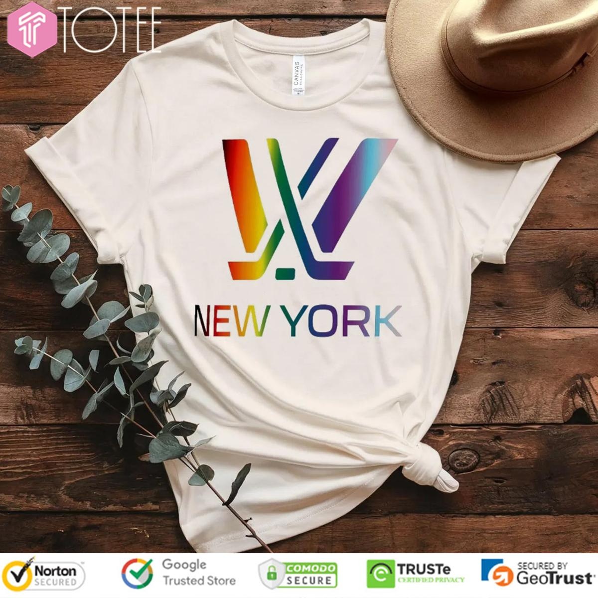 Pwhl New York Lgbt Pride T-shirt
