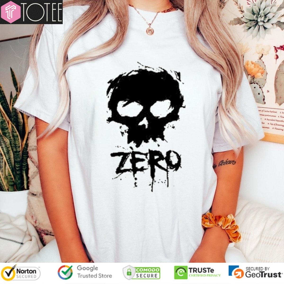 Skull Zero Skateboards T-shirt