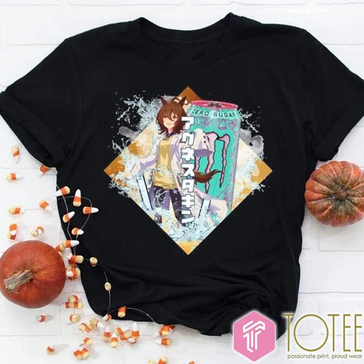Agnes Tachyon Uma Musume Monster Energy Ultra Vice Zero Sugar T-shirt